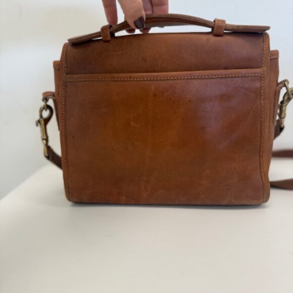 COACH VINTAGE BAG #5047 PRE OWN  BROWN COLOR - Picture 5 of 9